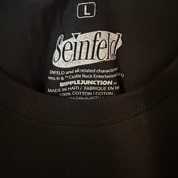 NWT Men’s The Kramer Seinfeld T Shirt - Large - Picture 5 of 5